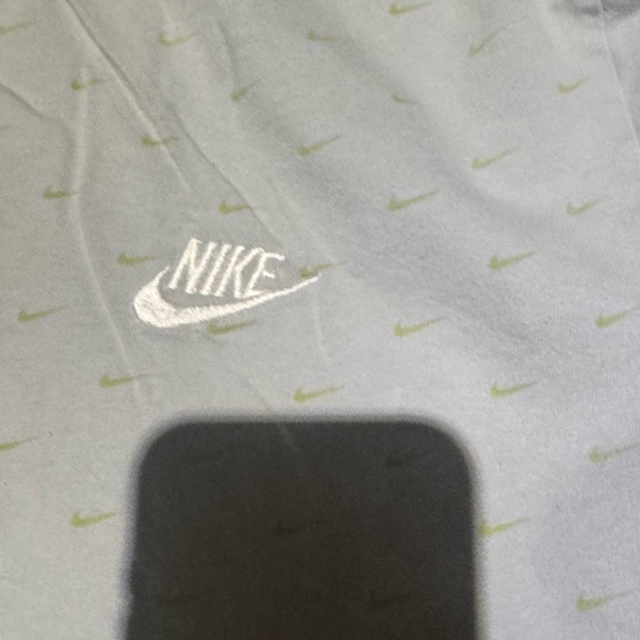 The Nike Tee, Grey With Little Yellow Swooshes - Picture 3 of 3